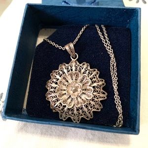 Antique 925 necklace